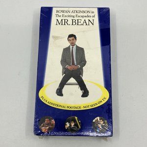 New Sealed The Exciting Escapades of Mr Bean - VHS Vintage 1991